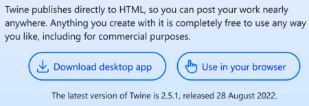 Twine-Homepage